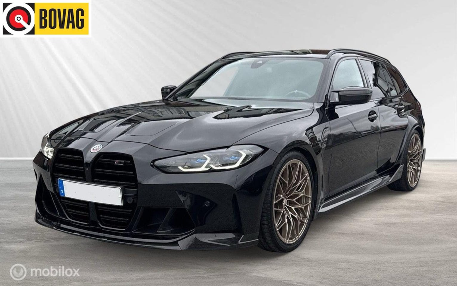 BMW 3-serie Touring - M3 xDrive 650pk, schaalstoel, carbon - AutoWereld.nl