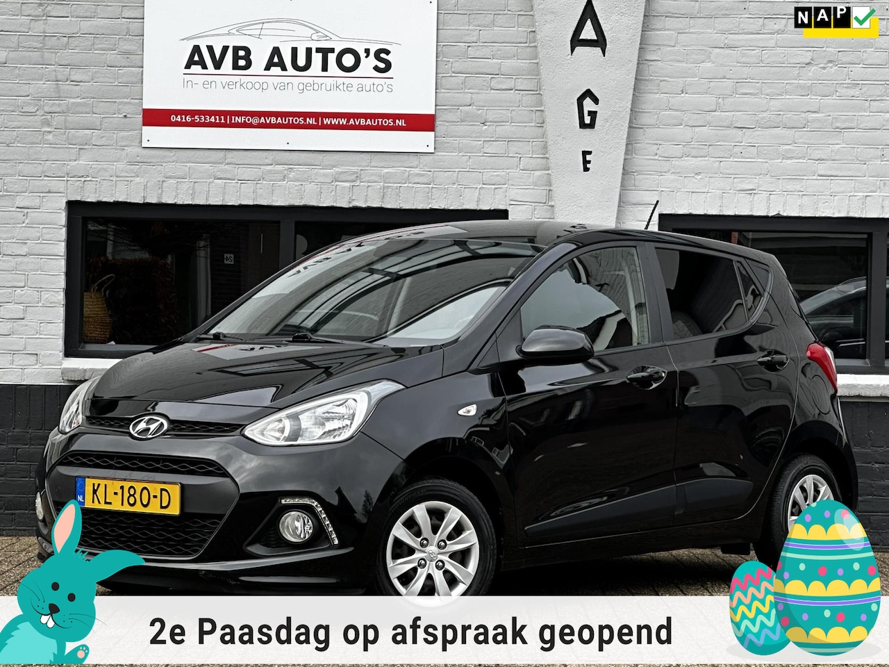 Hyundai i10 - 1.0i i-Motion Go! Navi Cruise Clima - AutoWereld.nl