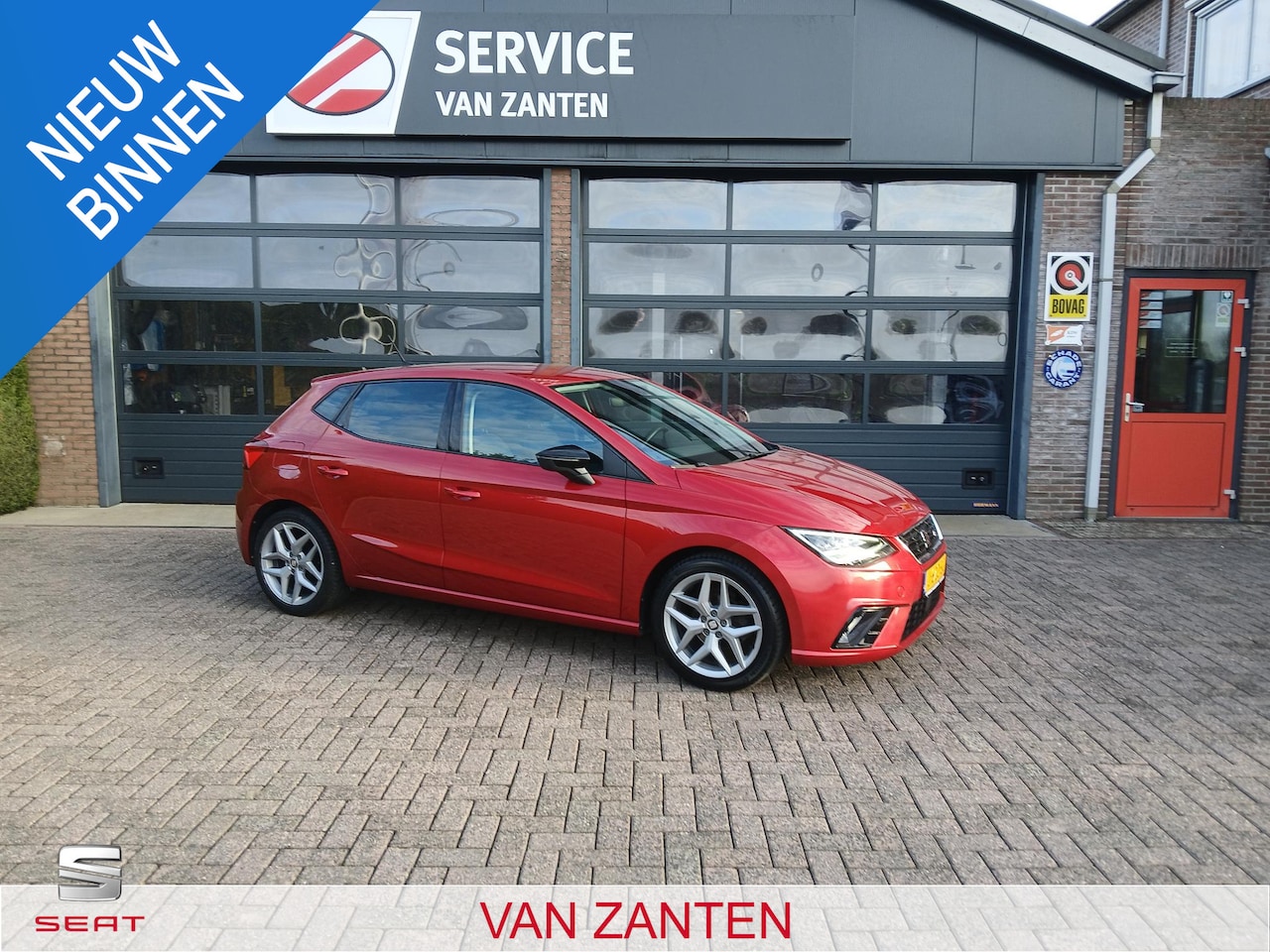 SEAT Ibiza - 1.0 TSI FR Business Intense + Navigatie + Trekhaak etc. - AutoWereld.nl