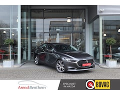 Mazda 3 - 3 Automaat 2.0 E-SkyActiv-G 122 Camera / Leer / Navi / Apple-Android / ST-verwarming / Cru