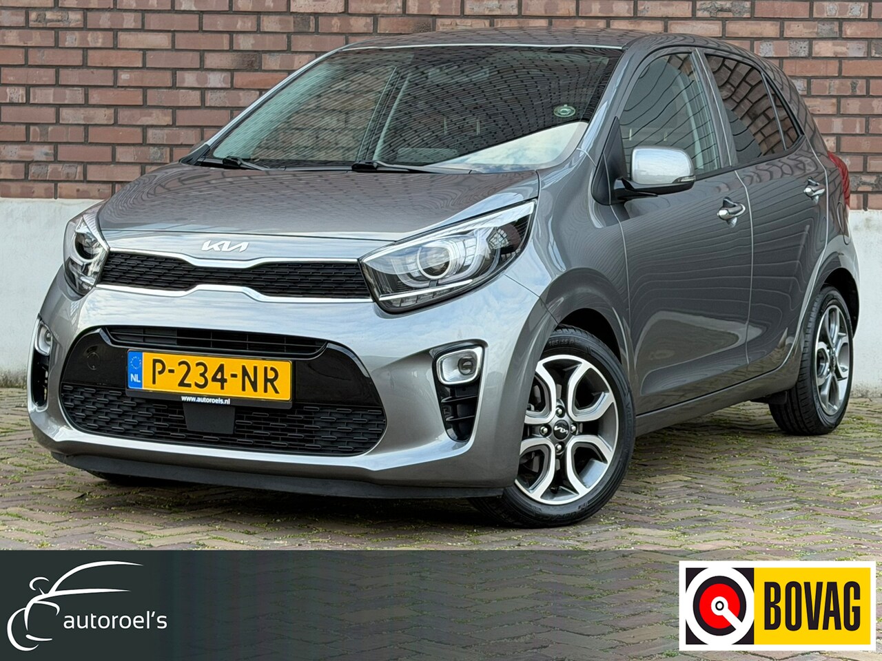 Kia Picanto - 1.0 DPi DynamicPlusLine / Navi + Camera / Recent 4 Nieuwe Banden / Clima / 1e Eigenaar / N - AutoWereld.nl