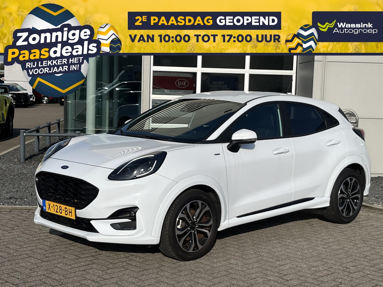 Ford Puma - 1.0i Ecoboost Hybrid 125pk ST-Line | LENTEDEALS | Navigatie | Winterpack | Cruise Control - AutoWereld.nl