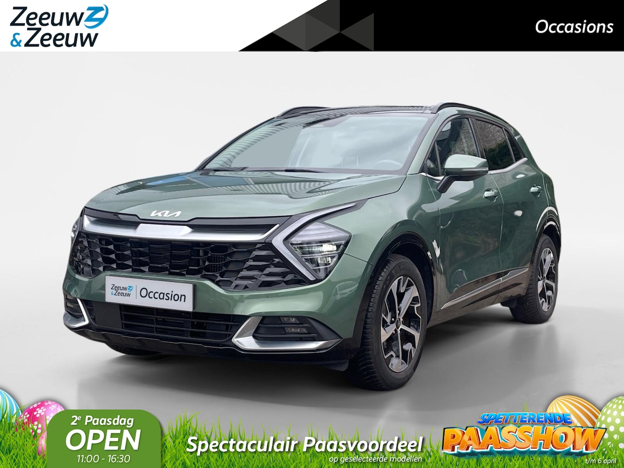 Kia Sportage - 1.6 T-GDi Hybrid DynamicPlusLine | Panoramdak | Elektrische achterklep - AutoWereld.nl