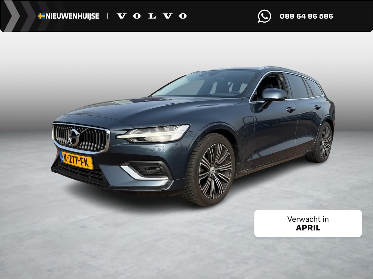 Volvo V60 - 2.0 T5 Inscription | Trekhaak | Achteruitrijcamera | LED Koplampen Adaptief | Harman Kardo - AutoWereld.nl