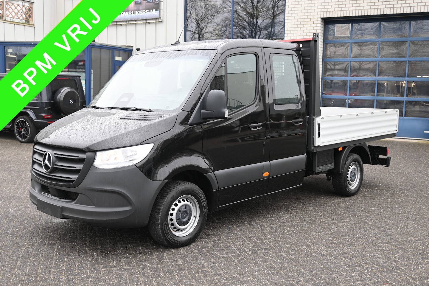 Mercedes-Benz Sprinter - 317 CDI Pro L2 Open laadbak DC 3500 kg Trekhaak, MBUX met camera, Etc. - AutoWereld.nl