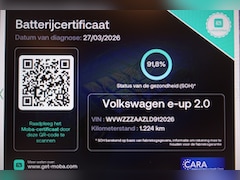 Volkswagen e-Up! - e-up CLIMA PDC 1e eig NWST