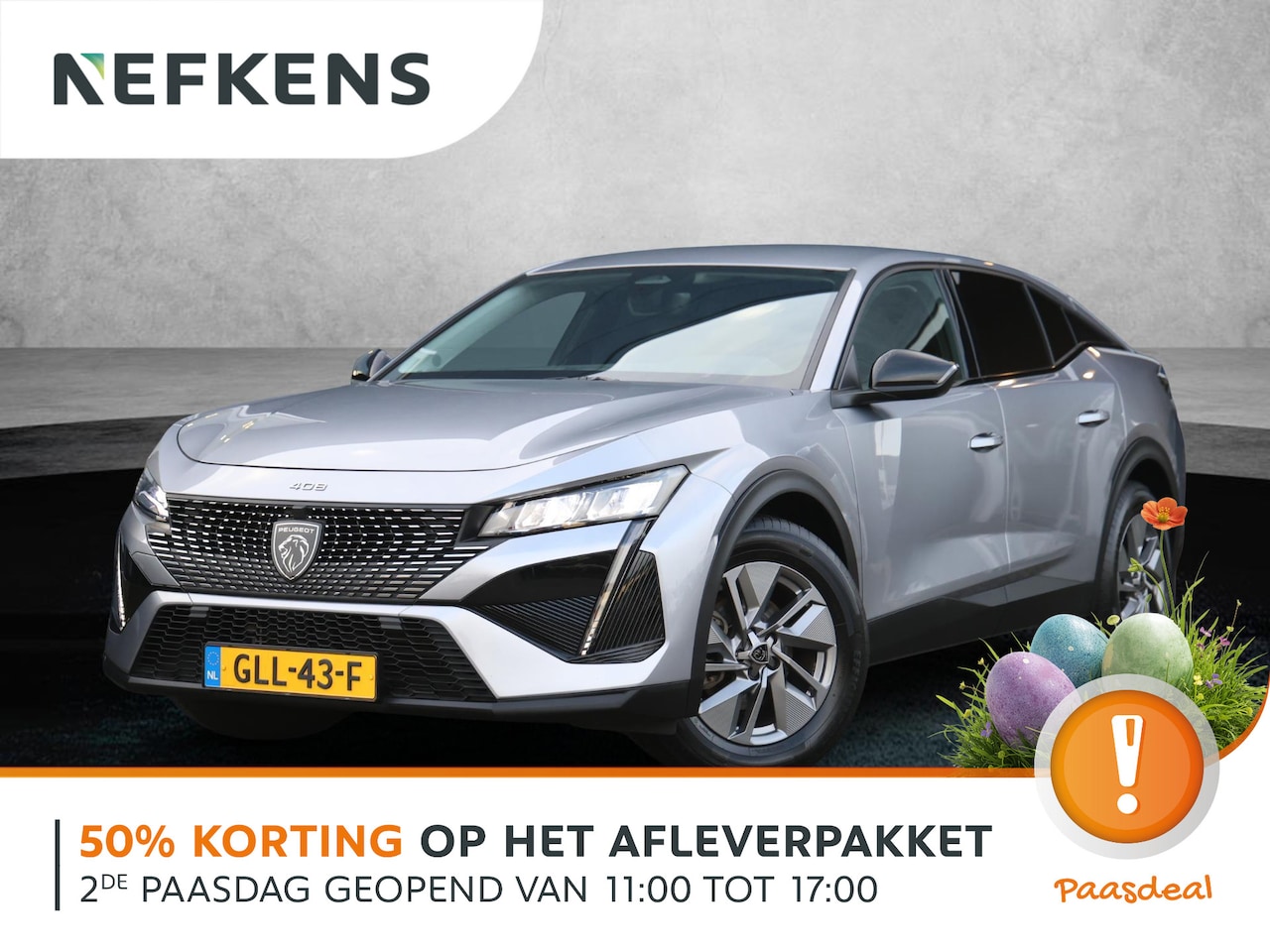 Peugeot 408 - 1.2 Hybrid 145pk e-DCS6 Allure 1ste Eigenaar | Parkeercamera | 18" LMV | Apple Carplay & A - AutoWereld.nl