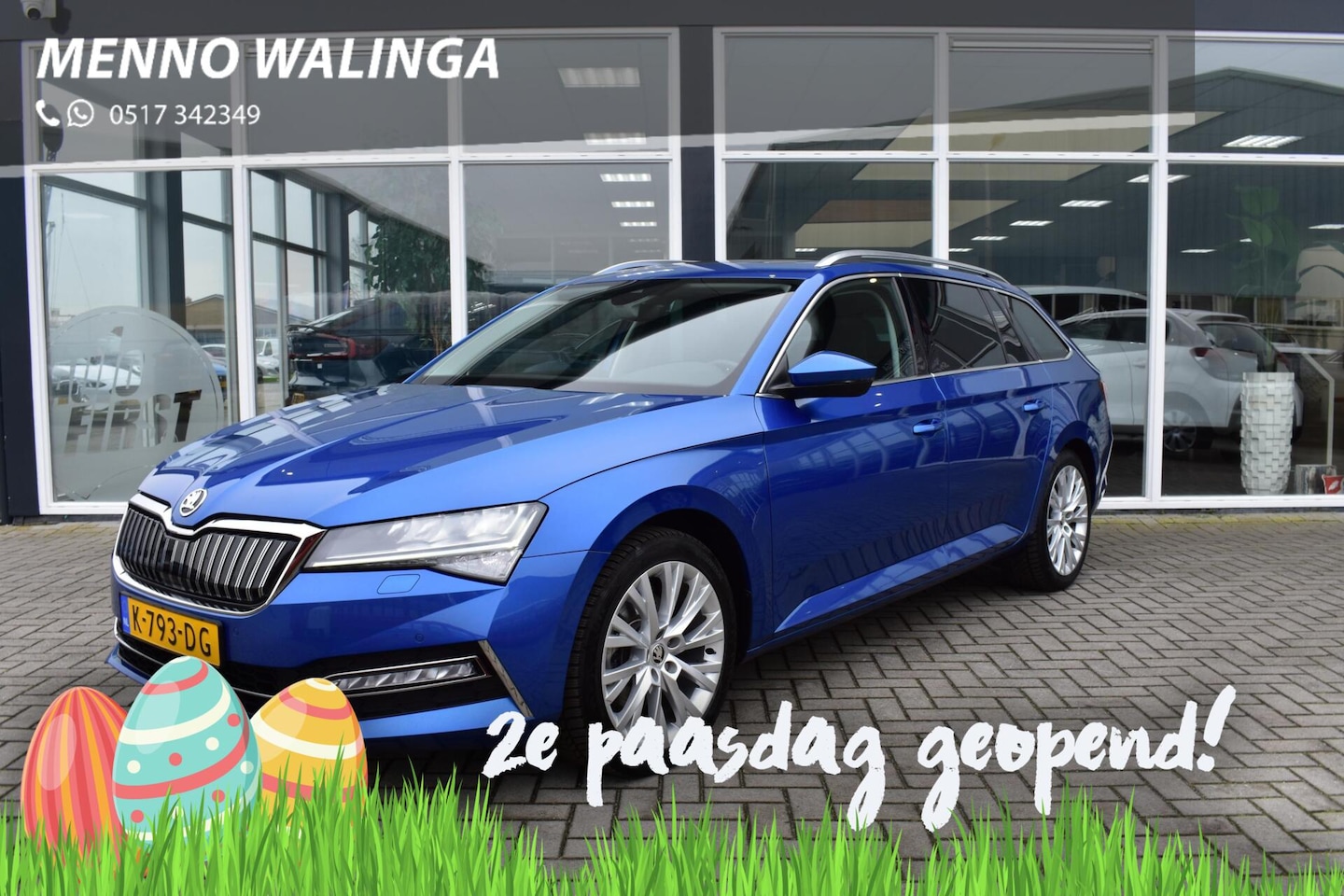 Skoda Superb Combi - 1.4 TSI iV Business Edition Plus|Automaat|Trekhaak|Elek. Panoramadak|Elek. Voorstoelen| - AutoWereld.nl