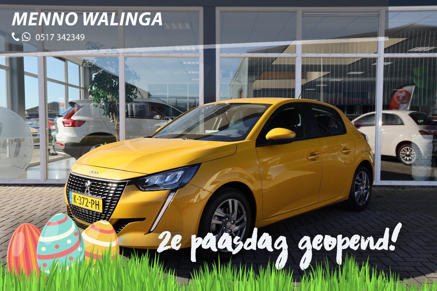 Peugeot 208 - 1.2 PureTech Blue Lease Active|Navi|Cruise|Stoelverwarming|Apple carplay/android auto| - AutoWereld.nl