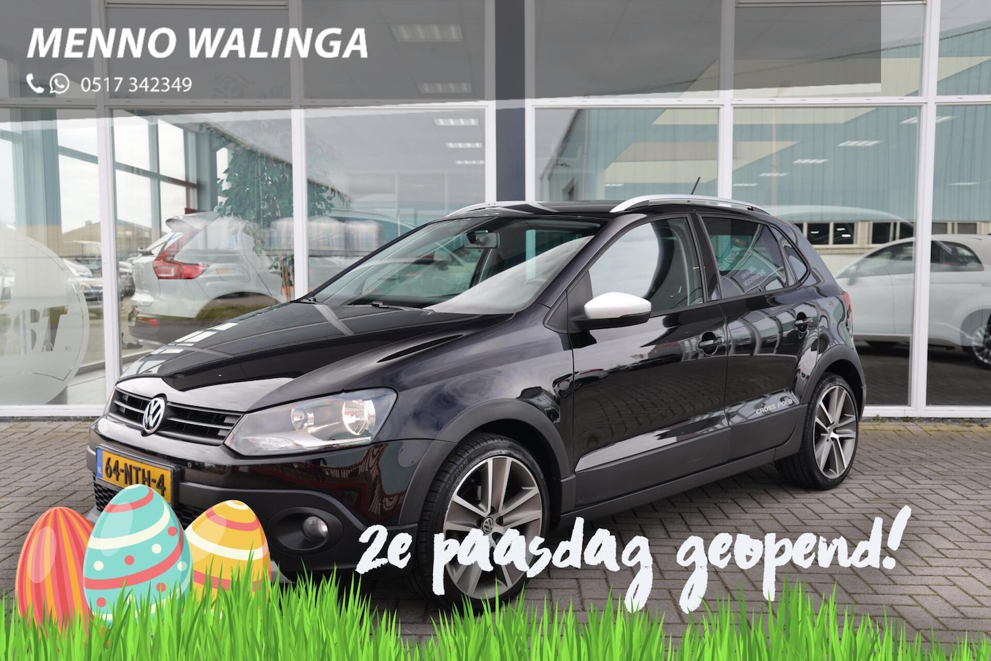 Volkswagen Polo - 1.2 TSI Cross|Automaat|Cruise control|Airco|Elektrische ramen| - AutoWereld.nl