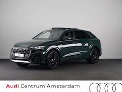 Audi Q8 - Pro Line S 55 TFSI e 394 pk | Midnight emerald green | Glazen panoramadak | Bang & Olufsen