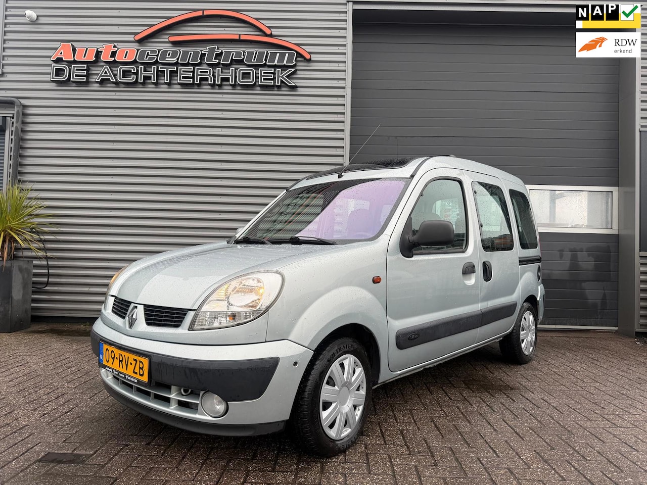 Renault Kangoo - 1.6-16V Privilège Airco | Automaat | Zonnedak!! - AutoWereld.nl