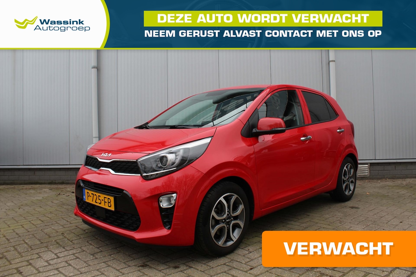 Kia Picanto - 1.0 DPi 67pk 5-zits DynamicPlusLine | Navigatie | Licht metalen velgen | - AutoWereld.nl