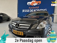 Mercedes-Benz E-klasse Coupé - 250 CGI Avantgarde Automaat, bj.2009, kleur: grijs, half leder, navigatie, climate, NAP 29