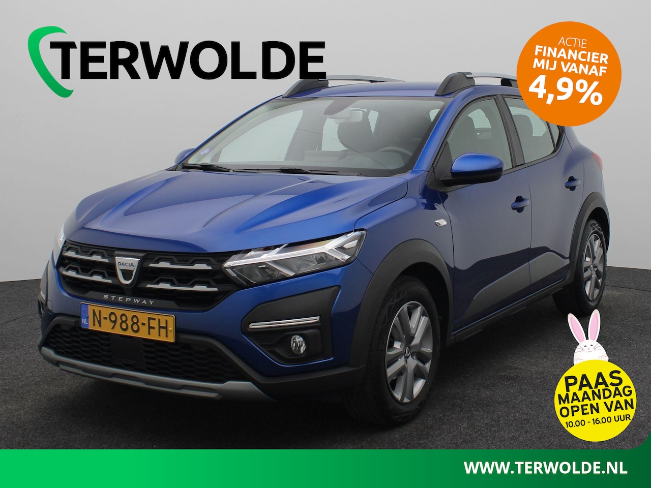 Dacia Sandero Stepway - TCe 100 Bi-Fuel GPF Comfort | Climate Control | Apple Carplay/Android Auto | Parkeersensor - AutoWereld.nl
