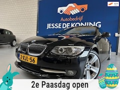 BMW 3-serie Cabrio - 335i High Executive Automaat/ bj.2011 / kleur: zwart/ zwart leder/navigatie/climate/NAP 15