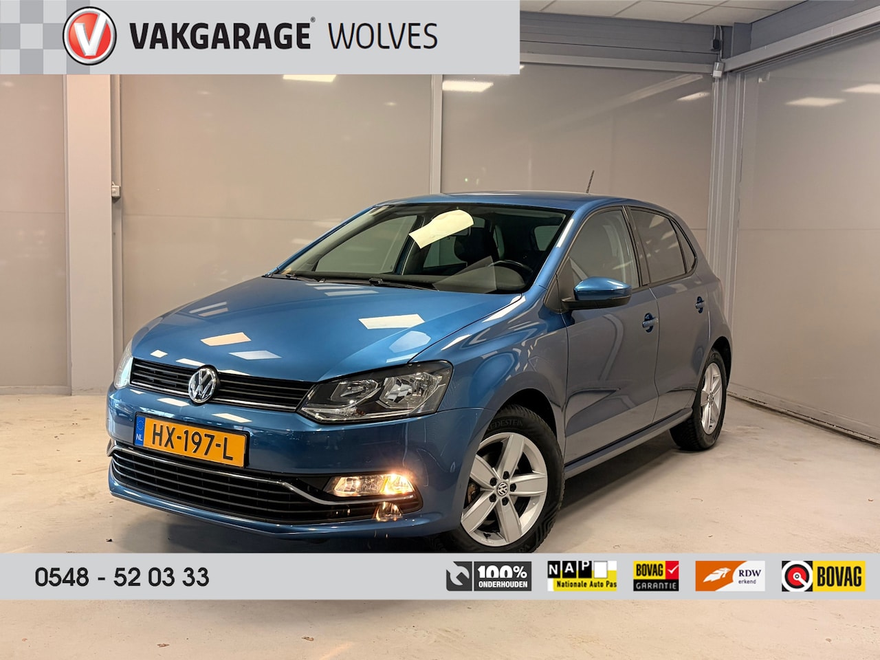 Volkswagen Polo - 1.2 TSI Highline | CRUISE | CLIMA | PARKPILOT | NAVI | - AutoWereld.nl
