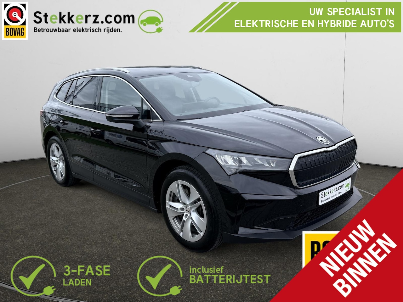 Skoda Enyaq iV - 80 Business Edition | All-in prijs incl. 12 mnd BOVAG garantie | Warmtepomp | SOH 95,1% | - AutoWereld.nl