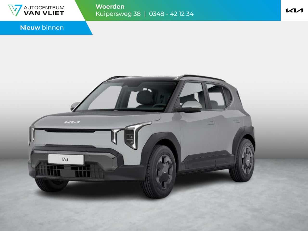 Kia EV2 - Air 42.2 kWh 5p. | Actieprijs * | Clima | Adapt. cruise | Navi | Dakrails | 16" | Stoel&St - AutoWereld.nl