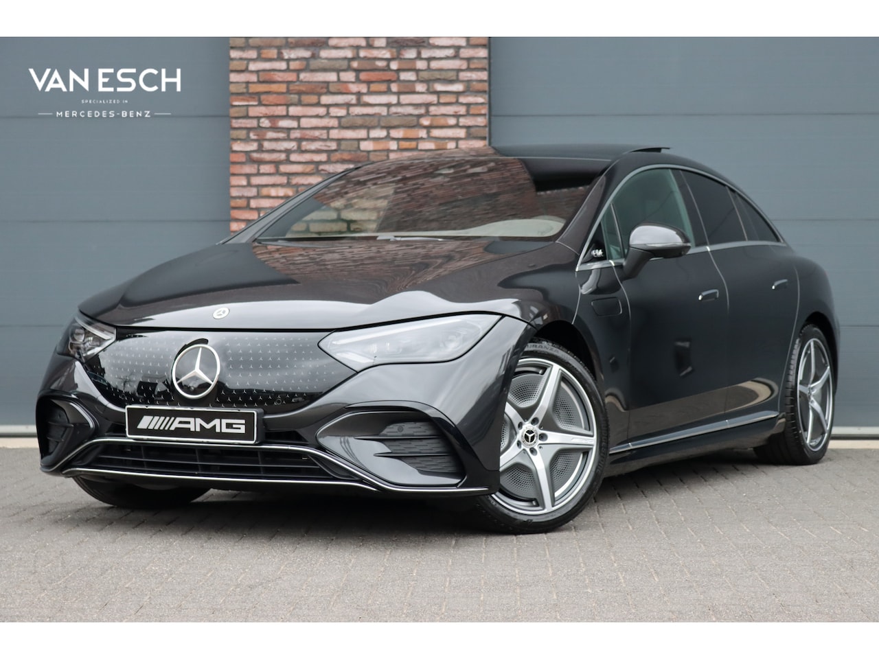 Mercedes-Benz EQE - 350+ AMG Line Premium+ 96 kWh | Hyperscreen | Luchtvering | Achterasbesturing | Carbon | D - AutoWereld.nl