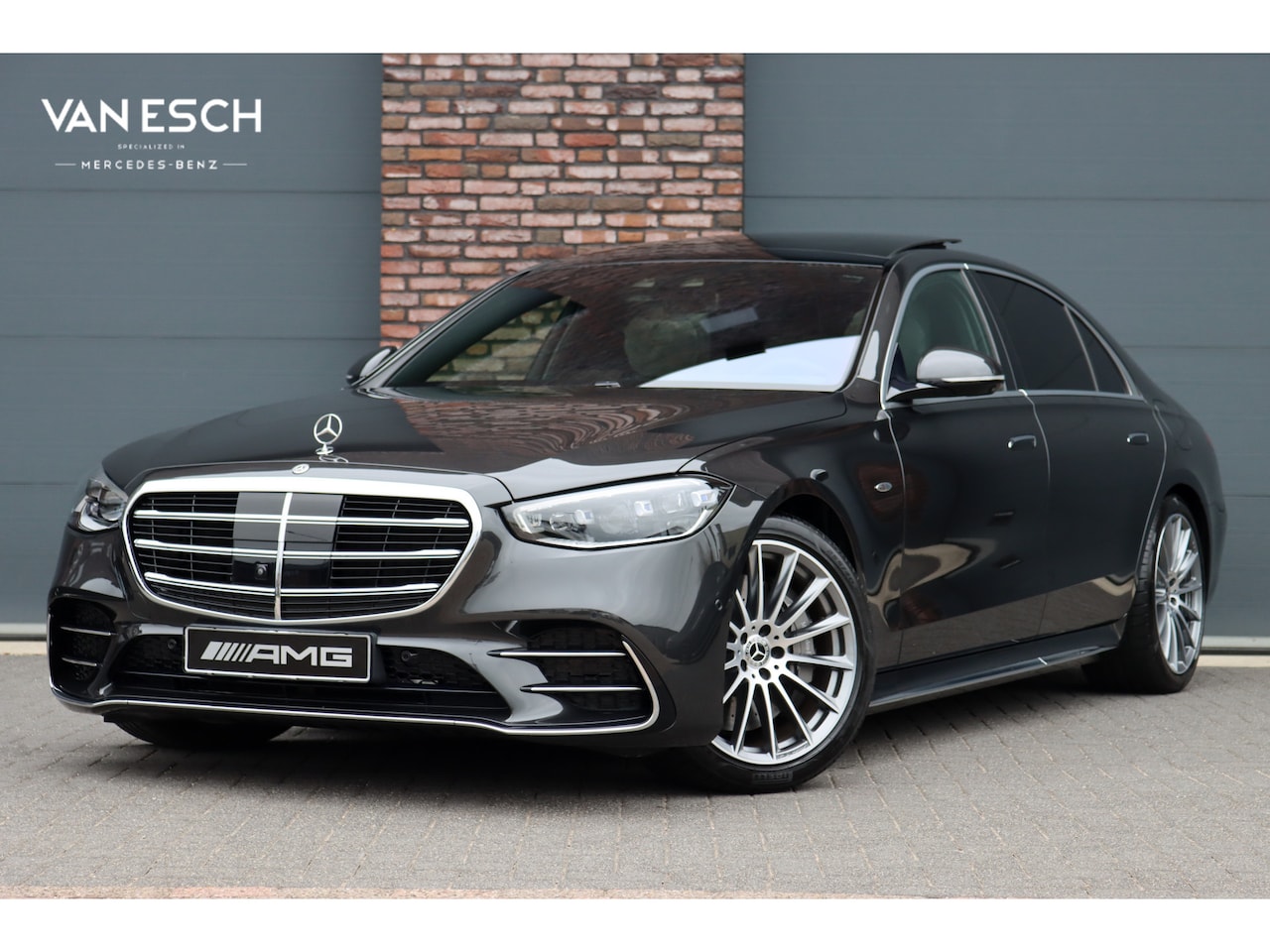 Mercedes-Benz S-klasse - 450 e Lang AMG Line | Achterasbesturing | Luchtvering | Chauffeurspakket | Distronic+ | Bu - AutoWereld.nl