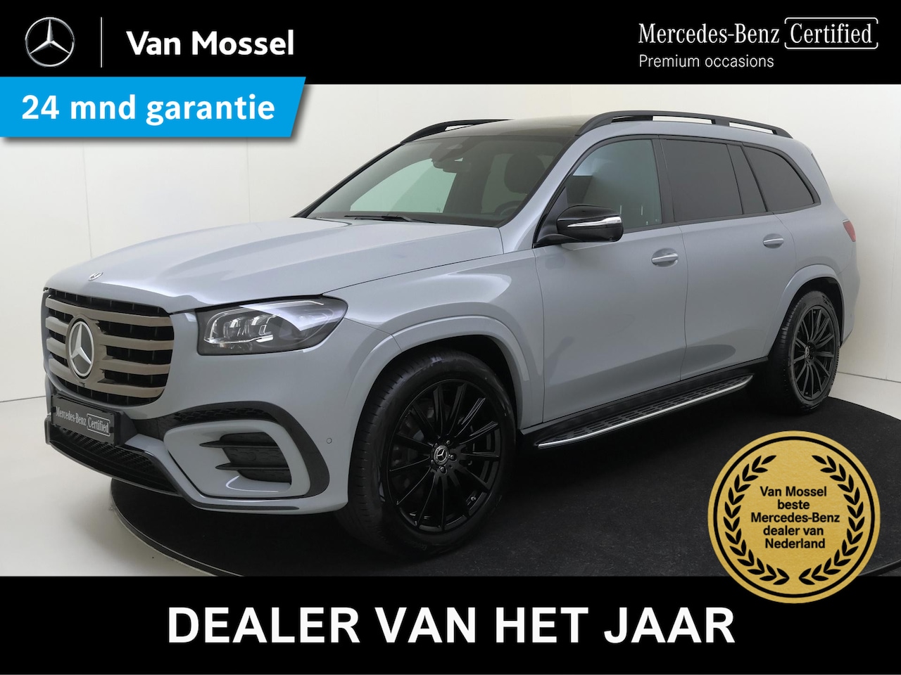 Mercedes-Benz GLS - 450 4MATIC Premium Plus / AMG/ Night/ Panoramadak/ 22 inch/ Comfortpakket achter/ Burmeste - AutoWereld.nl
