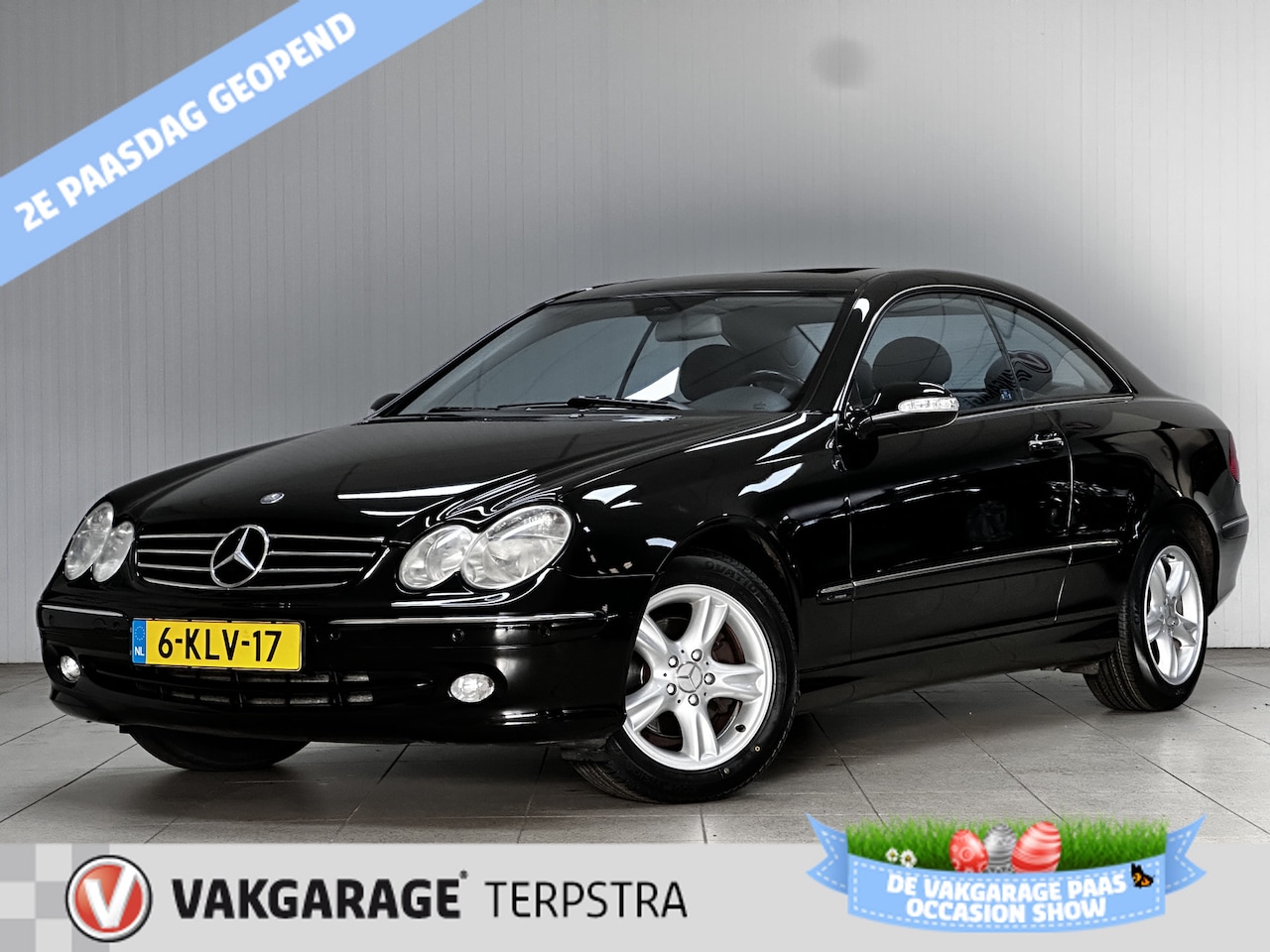 Mercedes-Benz CLK-klasse Coupé - 200 K. Elegance/ HISTORIE!/ Elek. Schuif-Kantel Dak/ PDC V+A/ Chroom/ Stoelverw./ Navi/ Cl - AutoWereld.nl