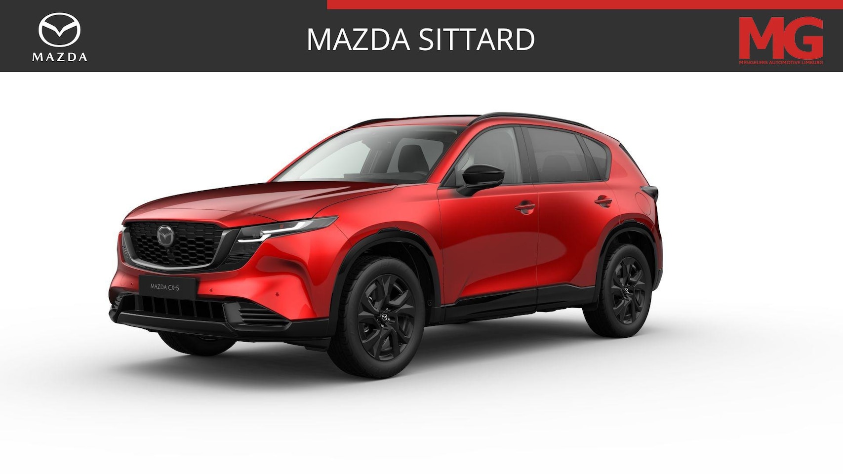 Mazda CX-5 - 2.5 E-SKYACTIV G 141 M HYBRID Homura | Nieuw | Panoramadak | 360 Camera | 19' LM velgen - AutoWereld.nl