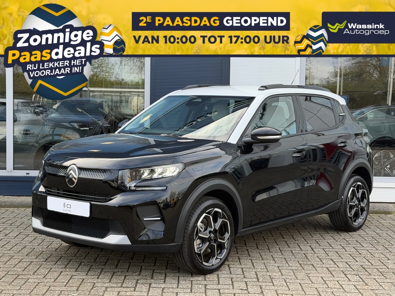 Citroën ë-C3 - EV 44kWh 113pk Comfort Range Max | Navigatie | Cruise Control | Climate Control | Camera | - AutoWereld.nl