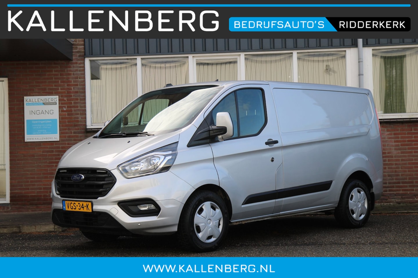 Ford Transit Custom - 300 2.0 TDCI L1H1 130PK Automaat Trend / Camera / Trekhaak / Sync 3 - AutoWereld.nl