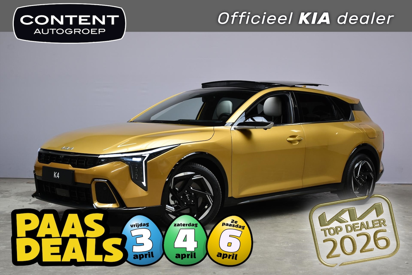 Kia K4 - 1.0 T-GDi MHEV 115pk DCT7 GT-Line Launch Edition - AutoWereld.nl