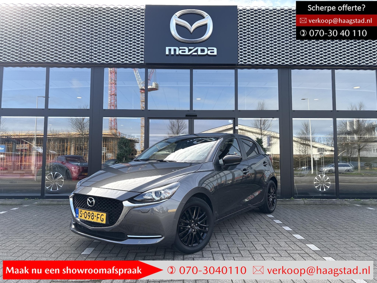 Mazda 2 - 1.5 Skyactiv-G Sportive Dealer Onderhouden / Apple Carplay-Android auto - AutoWereld.nl