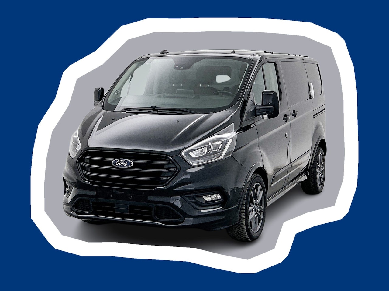 Ford Transit Custom - 290 2.0 TDCI 185PK L1H1 Sport Adapt cruisecontrol Schuifdeur L+R Navigatie Stoelverwarming - AutoWereld.nl