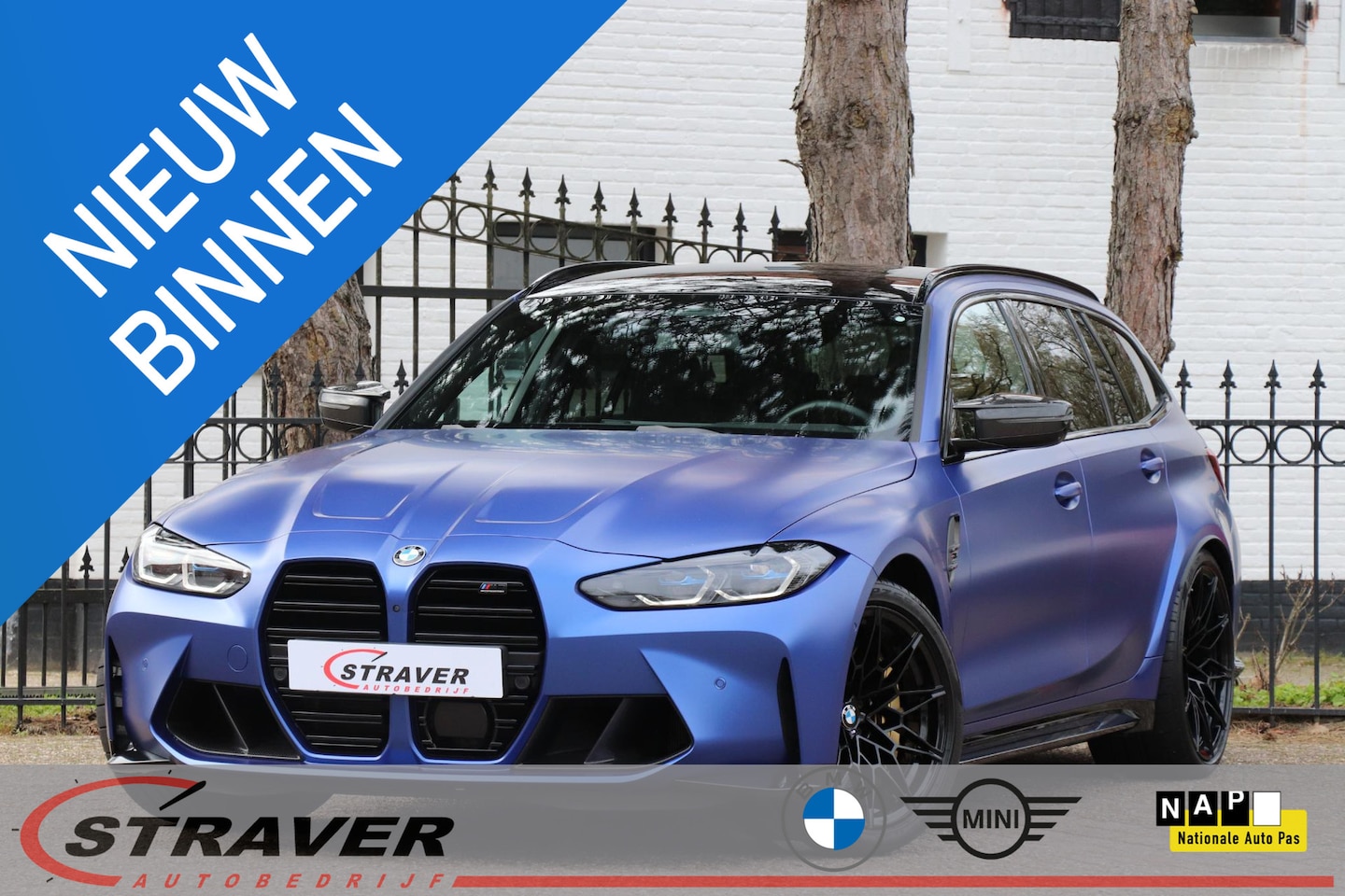 BMW 3-serie Touring - M3 xDrive Competition |Carbon kuipstoelen |Driving Assistant Professional |Keramisch - AutoWereld.nl