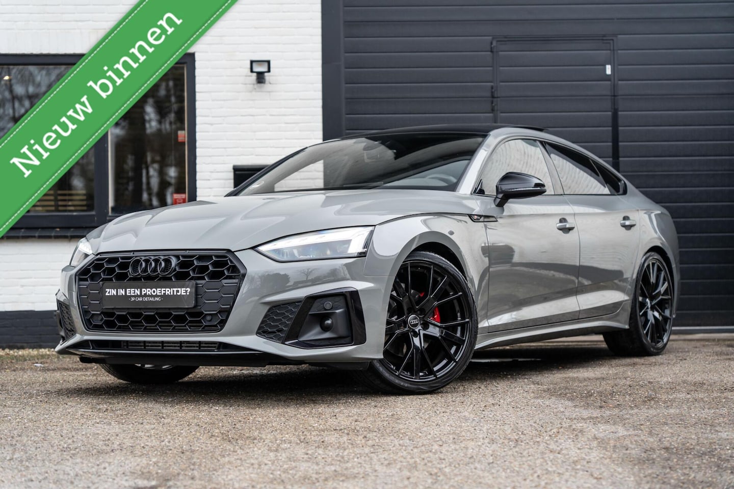Audi A5 Sportback - 40 TFSI S-line Matrix Pano quantum grey - AutoWereld.nl