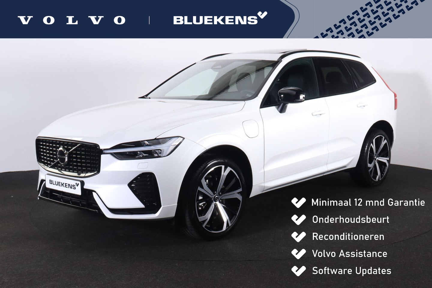 Volvo XC60 - Recharge T6 AWD Plus Dark - LONG RANGE - Panorama/schuifdak - IntelliSafe Assist - Harman/ - AutoWereld.nl