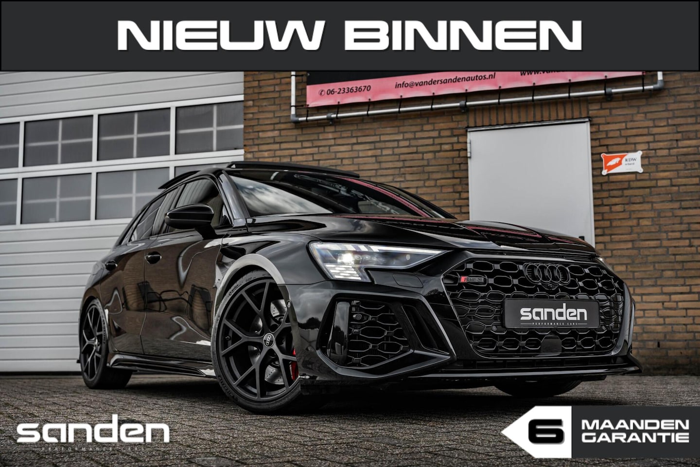 Audi RS3 - 2.5 TFSI RS 3 quattro |472pk|Milltek|B&O|HUD|Pano|Hulk - AutoWereld.nl
