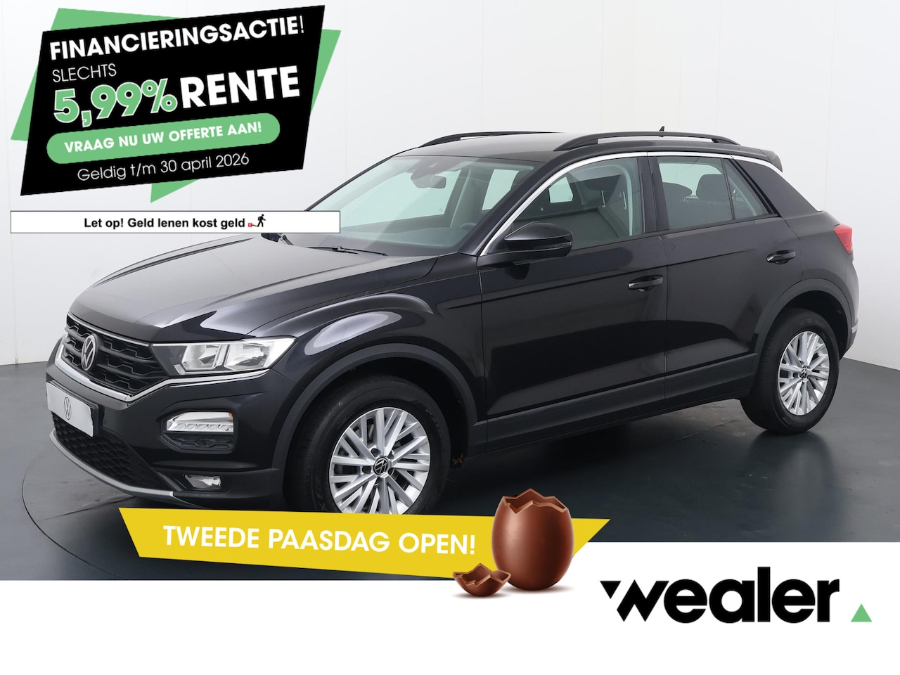 Volkswagen T-Roc - 1.0 TSI Style | 110 PK | Navigatiesysteem | Adaptive cruise control | Apple Carplay/Androi - AutoWereld.nl