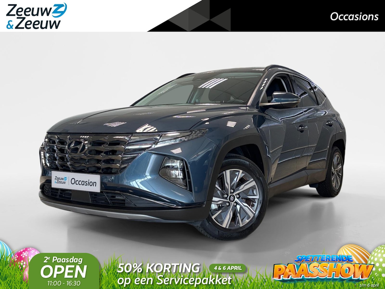 Hyundai Tucson - 1.6 HYBRID | AUTOMAAT | COMFORT SMART | TREKHAAK | NL-AUTO | - AutoWereld.nl