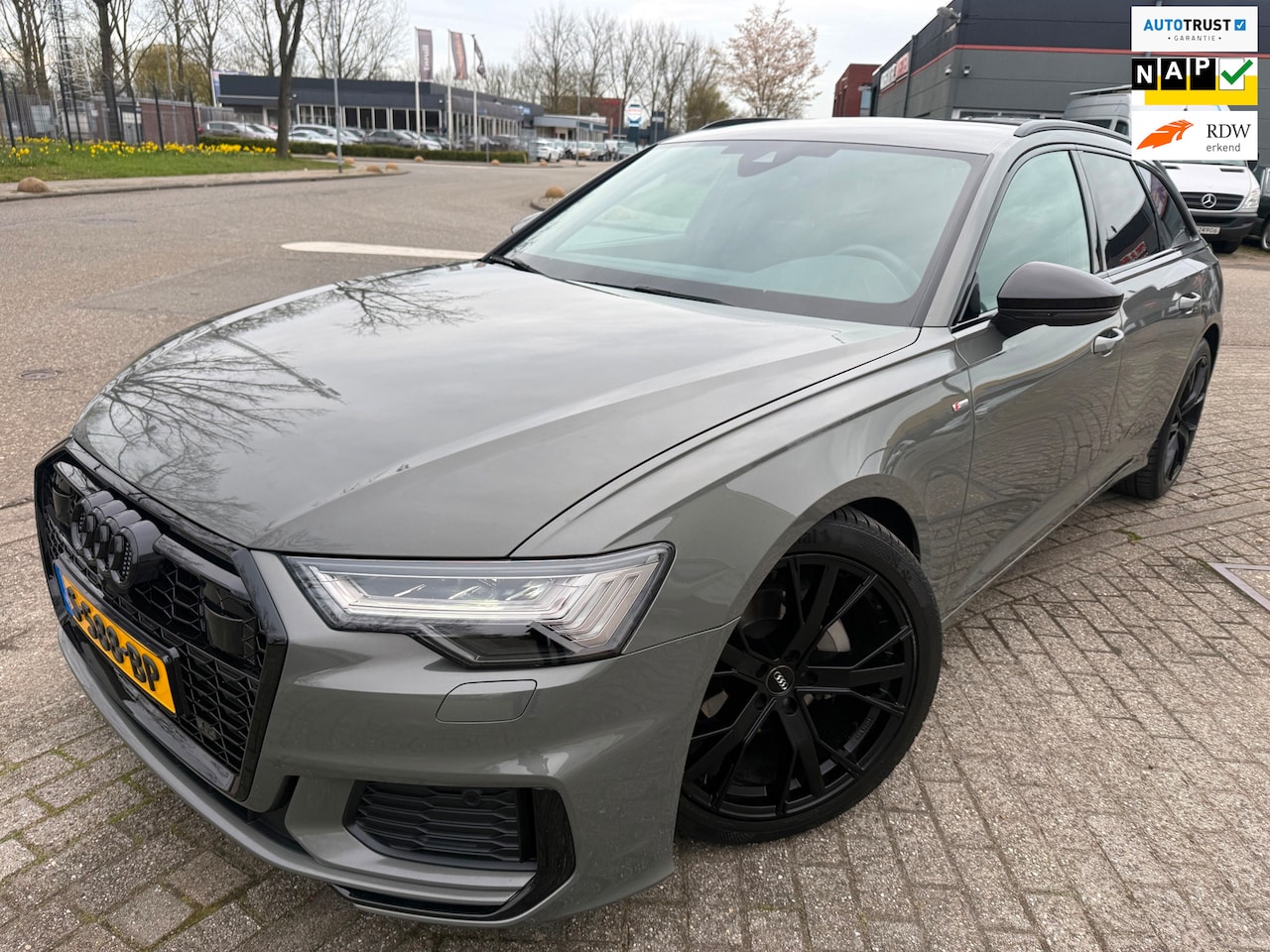 Audi A6 Avant - 40 TFSI S Competition EDITION 2023 ACC CARPLAY MATRIX NAP MEMORY - AutoWereld.nl