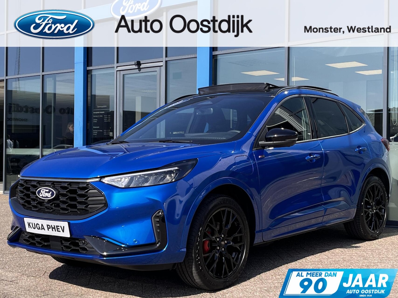 Ford Kuga - 2.5 PHEV ST-Line X Black Pack 243PK €10.000,- Voorraadvoordeel! Elek. Trekhaak Panodak 20" - AutoWereld.nl
