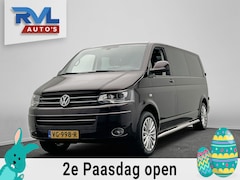 Volkswagen Transporter - 2.0 TDI L2H1 DC Comfortline Automaat Navigatie Trekhaak Cruise Control Glasslook Bearlock