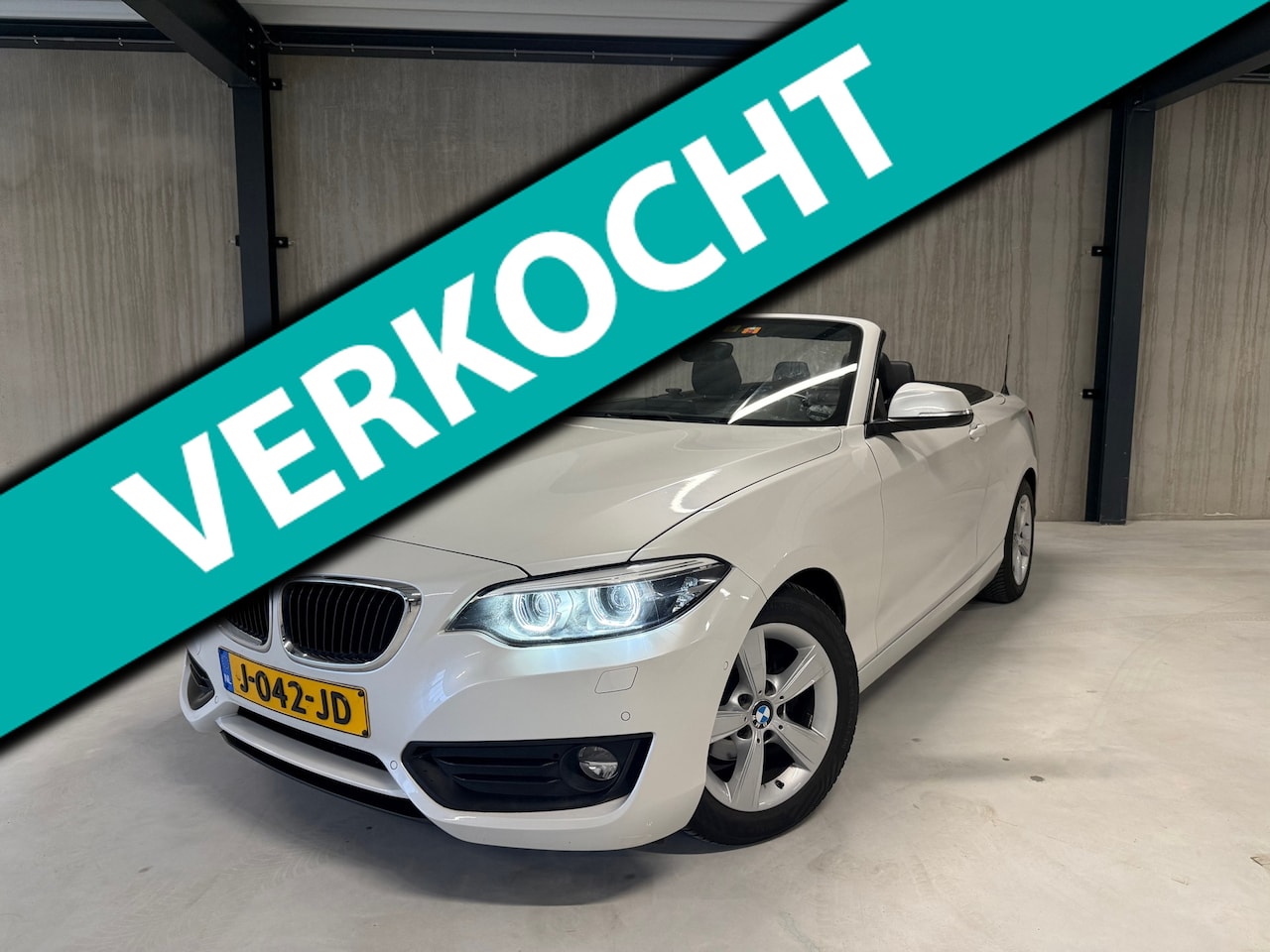 BMW 2-serie Cabrio - 218i - Harman Kardon - Stuur + Stoelverw - Dealer Ond - Trekhaak - AutoWereld.nl
