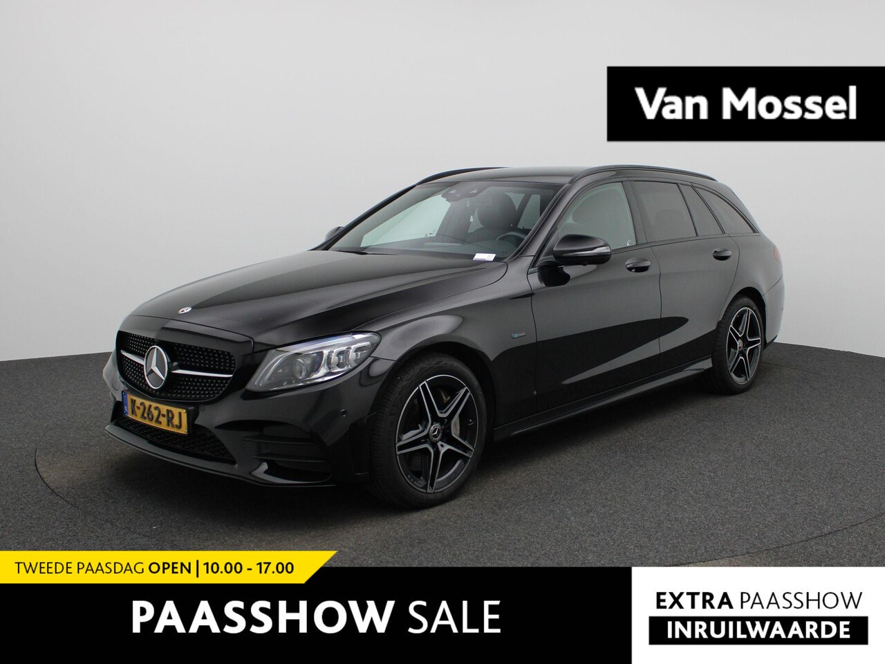 Mercedes-Benz C-klasse Estate - 300 e Business Solution AMG Limited | Automaat | 360. Camera | Navigatie | Stoelverwarming - AutoWereld.nl