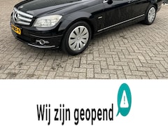 Mercedes-Benz C-klasse Estate - 180 K Avantgarde 2009 Zwart