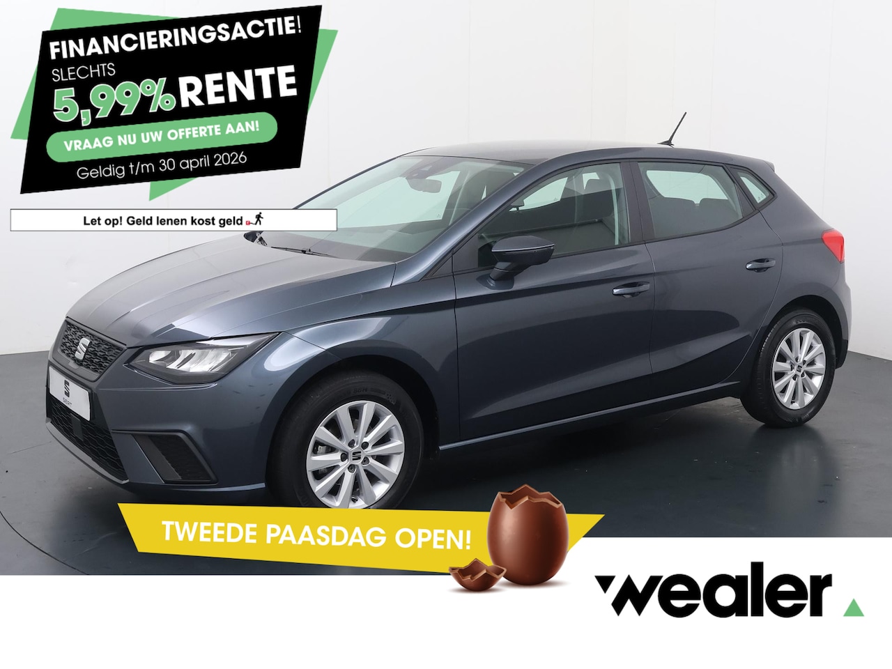 SEAT Ibiza - 1.0 EcoTSI Style | 95 PK | LED verlichting | Cruise control | Apple Carplay/Android Auto | - AutoWereld.nl
