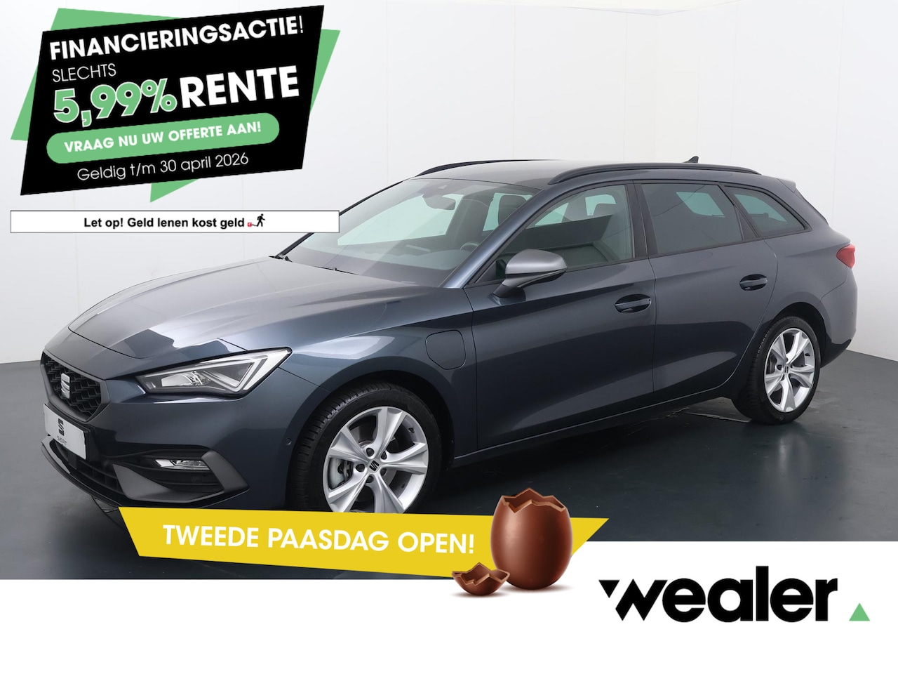 SEAT Leon Sportstourer - 1.4 TSI eHybrid PHEV FR Business Intense | 204 PK | SoH 99% | Trekhaak | Camera | LED | C - AutoWereld.nl