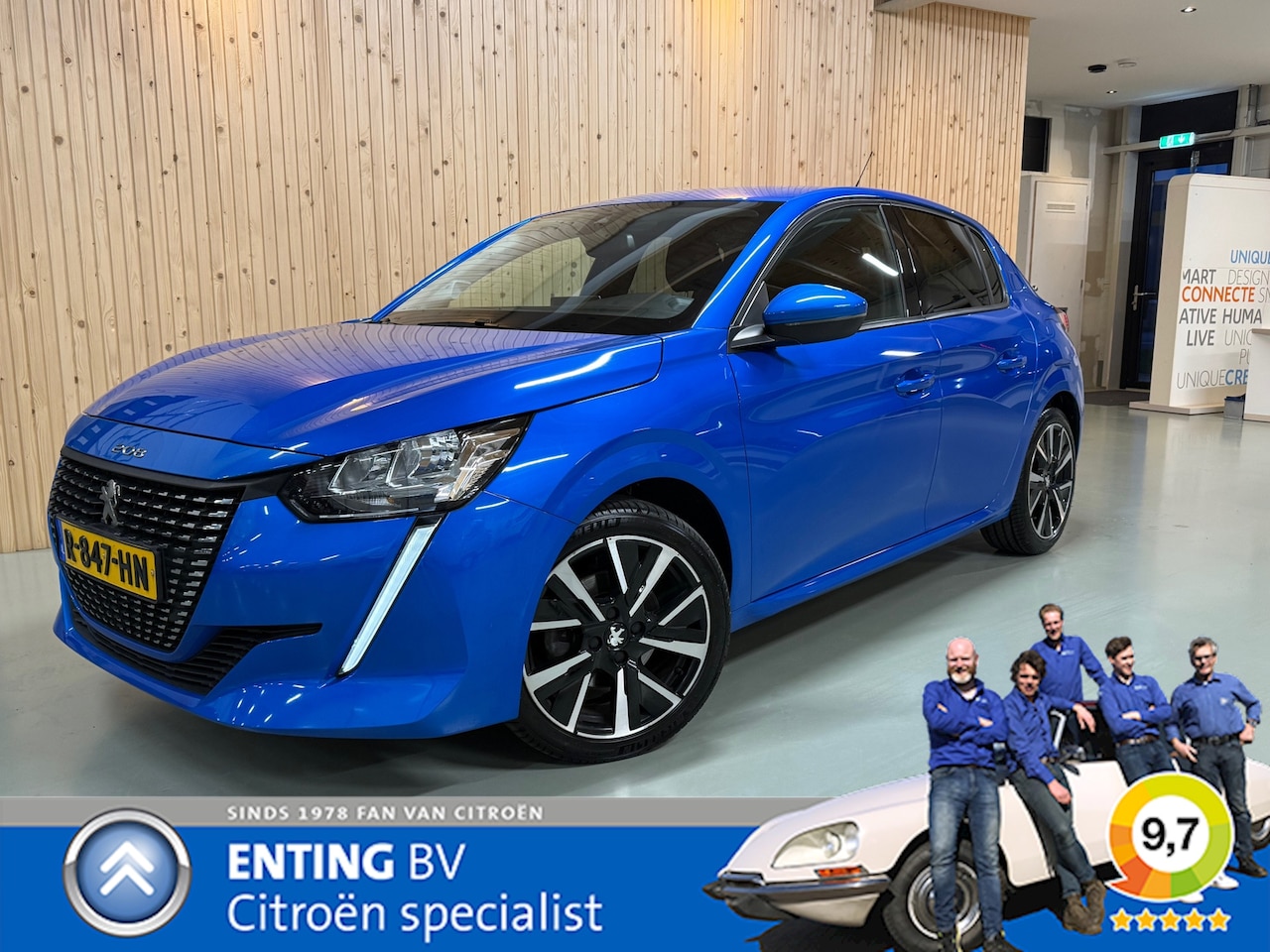 Peugeot 208 - 1.2 PT 100 ALLURE ECC GT LINE VELGEN CAMERA CARPLAY/ANDROID - AutoWereld.nl