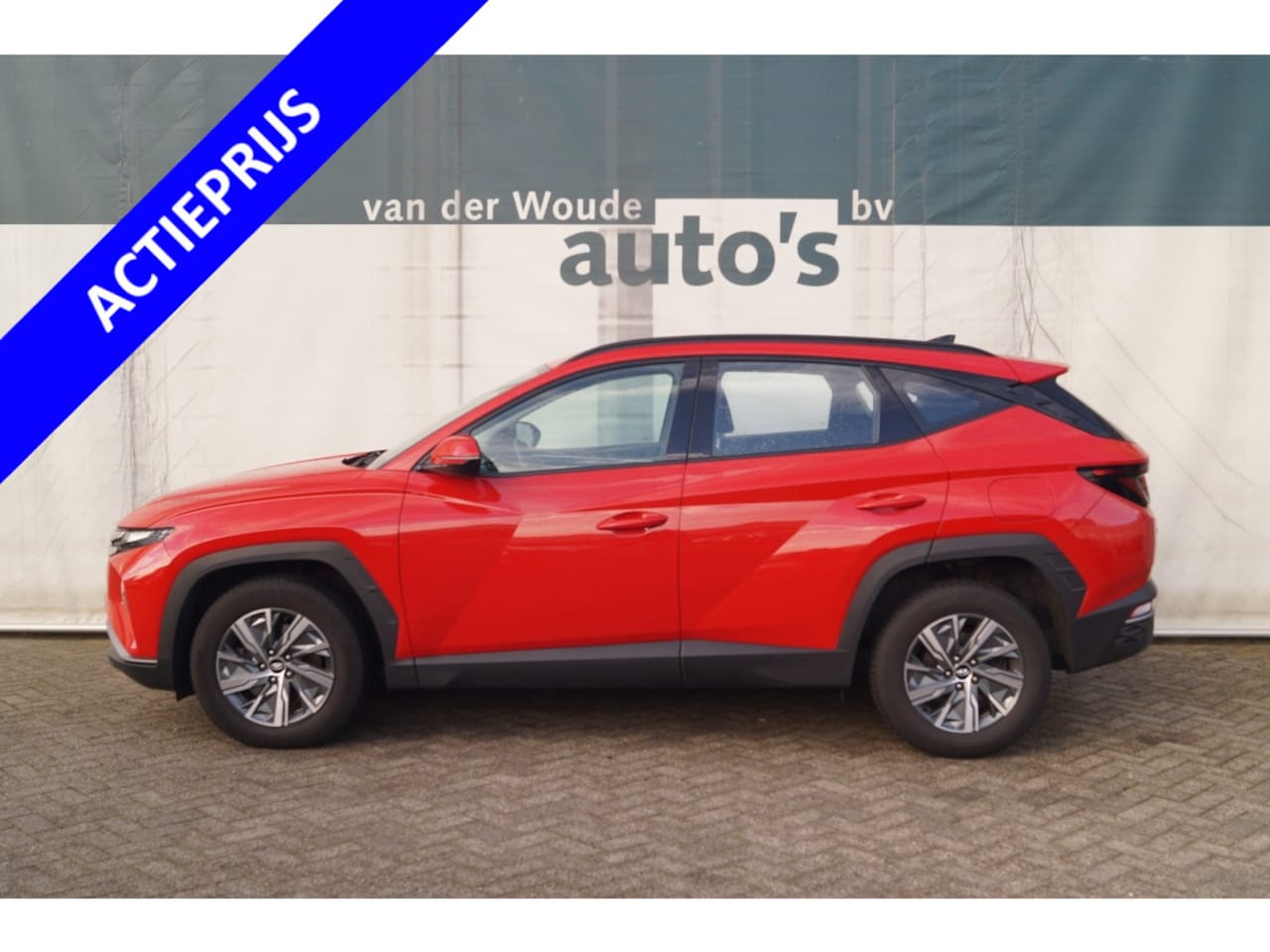 Hyundai Tucson - 1.6 T-GDI Hybrid i-M -NAVI-ECC-PDC-CAM- - AutoWereld.nl
