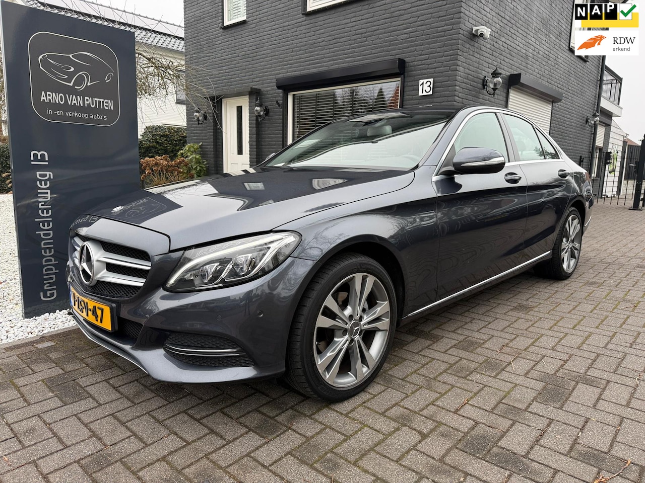 Mercedes-Benz C-klasse - 180 /Panodak /Camera /Burmester/Leer - AutoWereld.nl